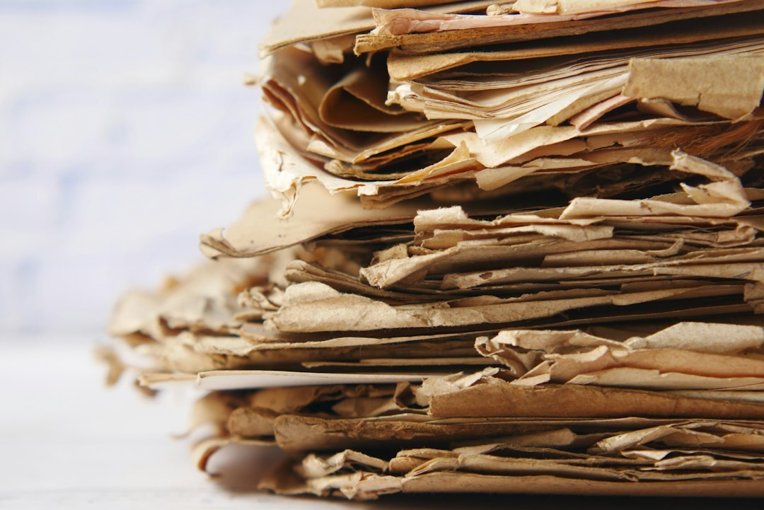 stack of manuscripts