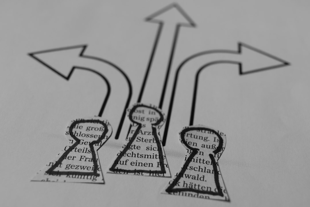 twisted plot diagram on paper