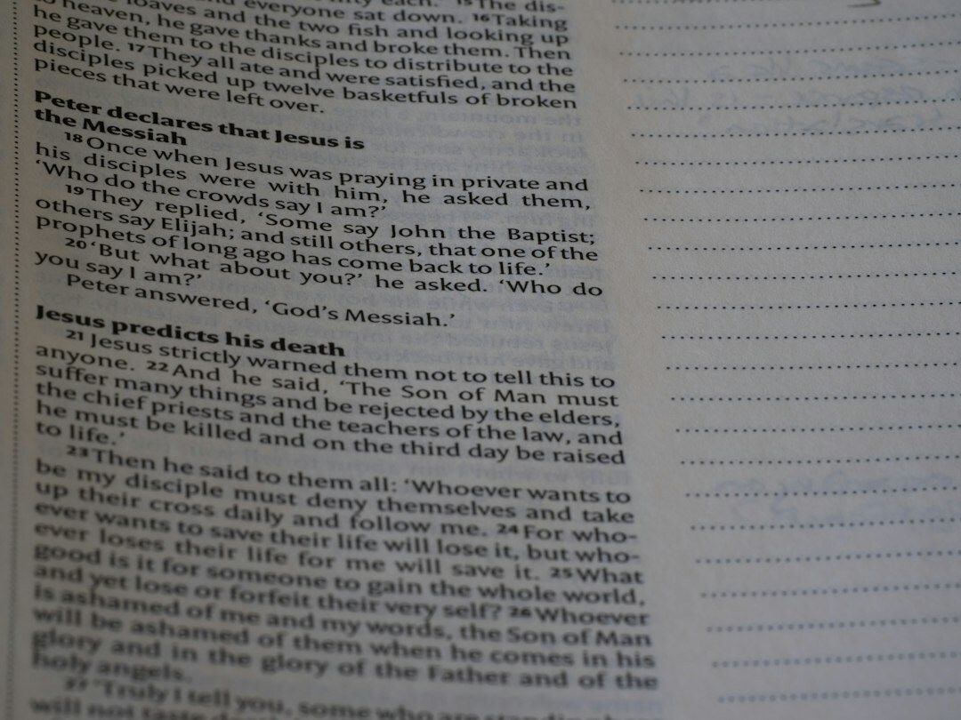 thriller book pages with clues